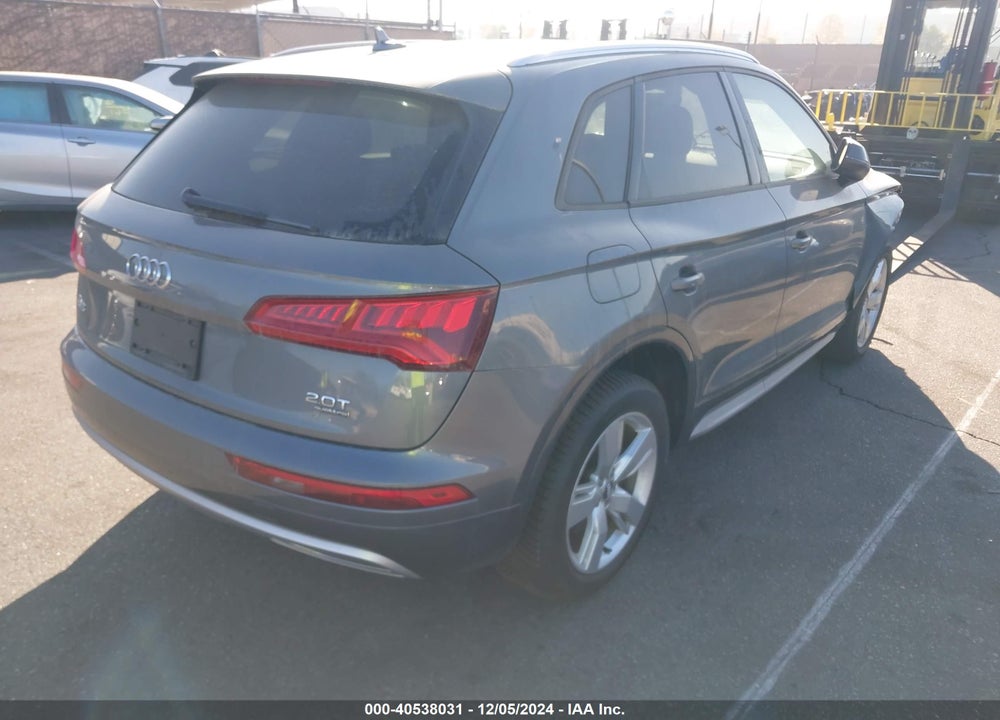 2018 AUDI Q5 2.0T PREMIUM/2.0T TECH PREMIUM VIN: WA1ANAFY3J2013981