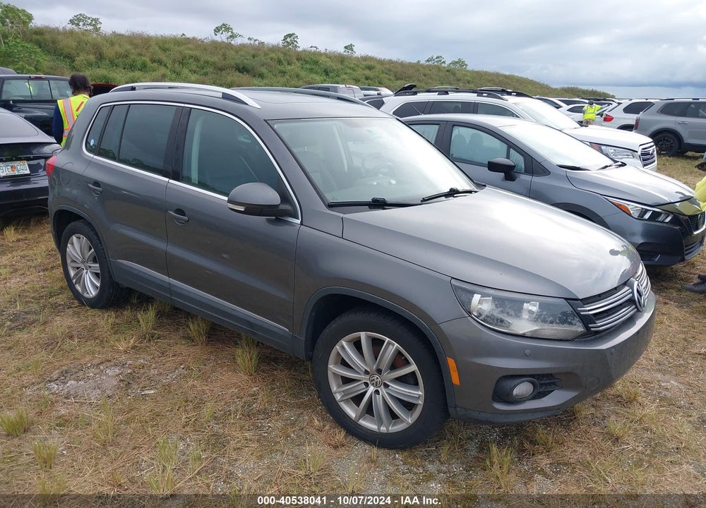 2015 VOLKSWAGEN TIGUAN SEL VIN: WVGAV7AX3FW590481