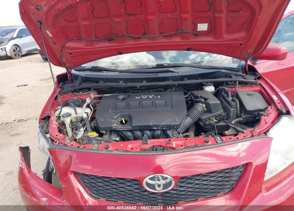 2010 TOYOTA COROLLA LE VIN: 1NXBU4EE0AZ180692