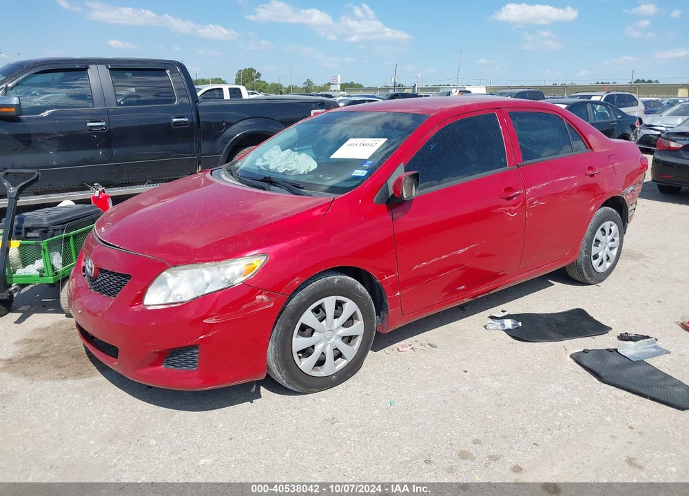2010 TOYOTA COROLLA LE VIN: 1NXBU4EE0AZ180692
