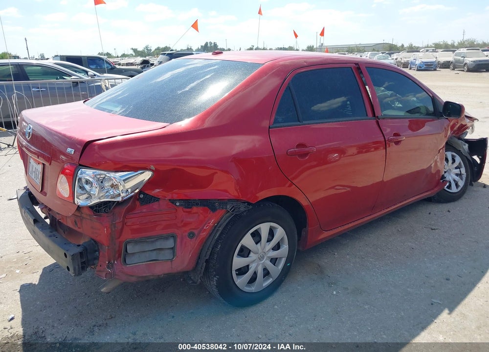 2010 TOYOTA COROLLA LE VIN: 1NXBU4EE0AZ180692