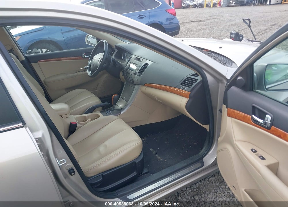 2009 HYUNDAI SONATA LIMITED VIN: 5NPEU46C59H569283