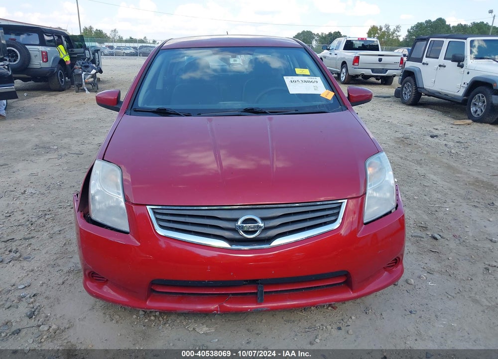 2011 NISSAN SENTRA 2.0S VIN: 3N1AB6AP2BL694583