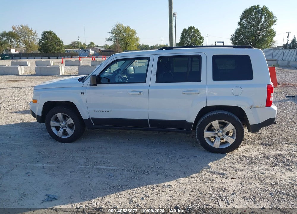 2015 JEEP PATRIOT LATITUDE VIN: 1C4NJRFB0FD239887