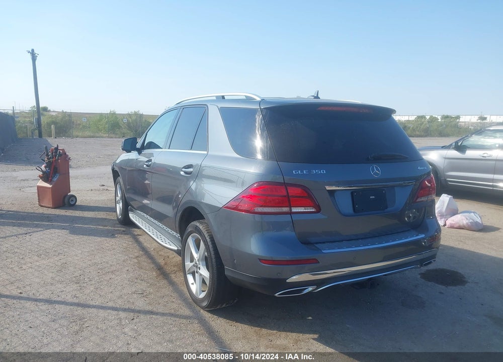 2018 MERCEDES-BENZ GLE 350 4MATIC VIN: 4JGDA5HB4JA995732
