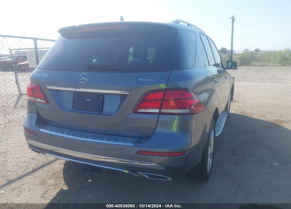 2018 MERCEDES-BENZ GLE 350 4MATIC VIN: 4JGDA5HB4JA995732