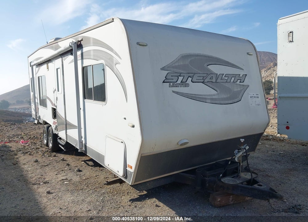 2011 FOREST RIVER STEALTH VIN: 4X4TSFB28BC008979
