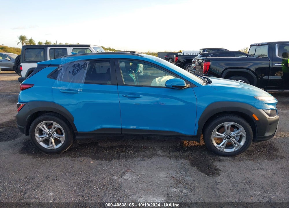 2022 HYUNDAI KONA SEL VIN: KM8K62AB4NU809533