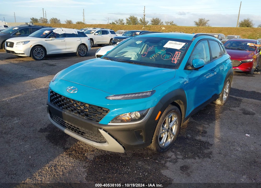 2022 HYUNDAI KONA SEL VIN: KM8K62AB4NU809533
