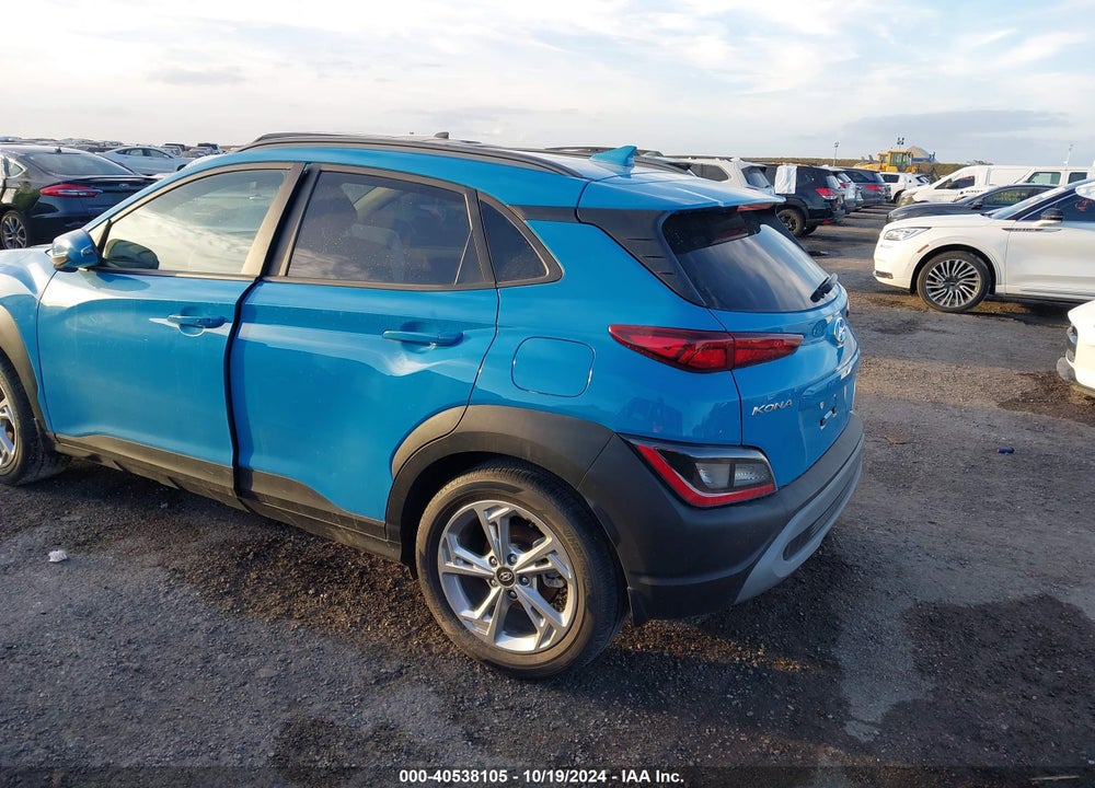 2022 HYUNDAI KONA SEL VIN: KM8K62AB4NU809533