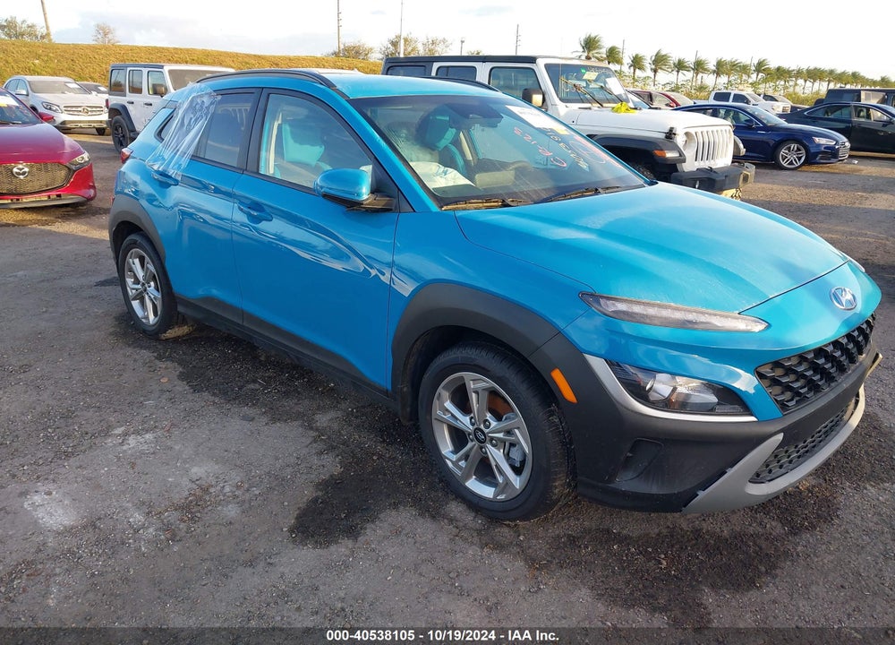 2022 HYUNDAI KONA SEL VIN: KM8K62AB4NU809533