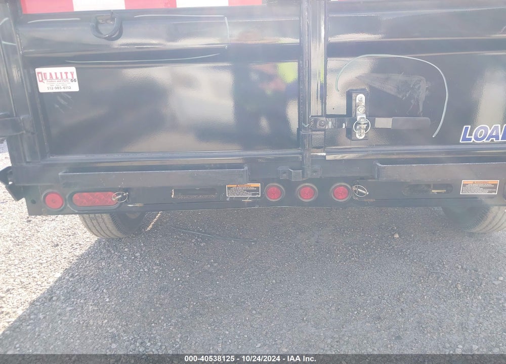 2023 LOAD TRAIL 12' TRAILER VIN: 4ZEDT1224P2291187