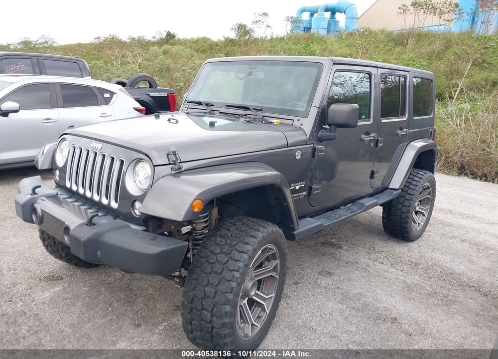 2018 JEEP WRANGLER JK UNLIMITED SAHARA 4X4 VIN: 1C4HJWEG6JL928291