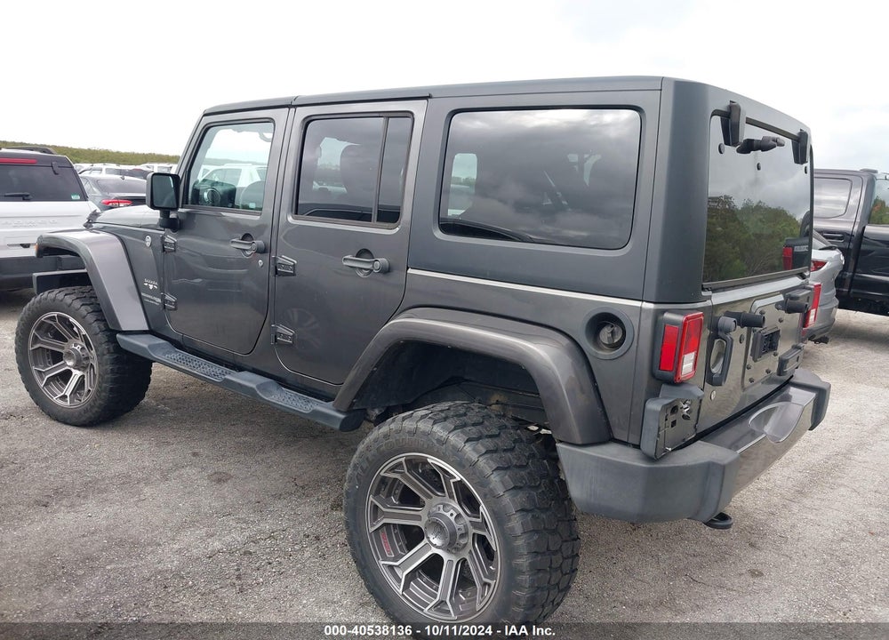 2018 JEEP WRANGLER JK UNLIMITED SAHARA 4X4 VIN: 1C4HJWEG6JL928291