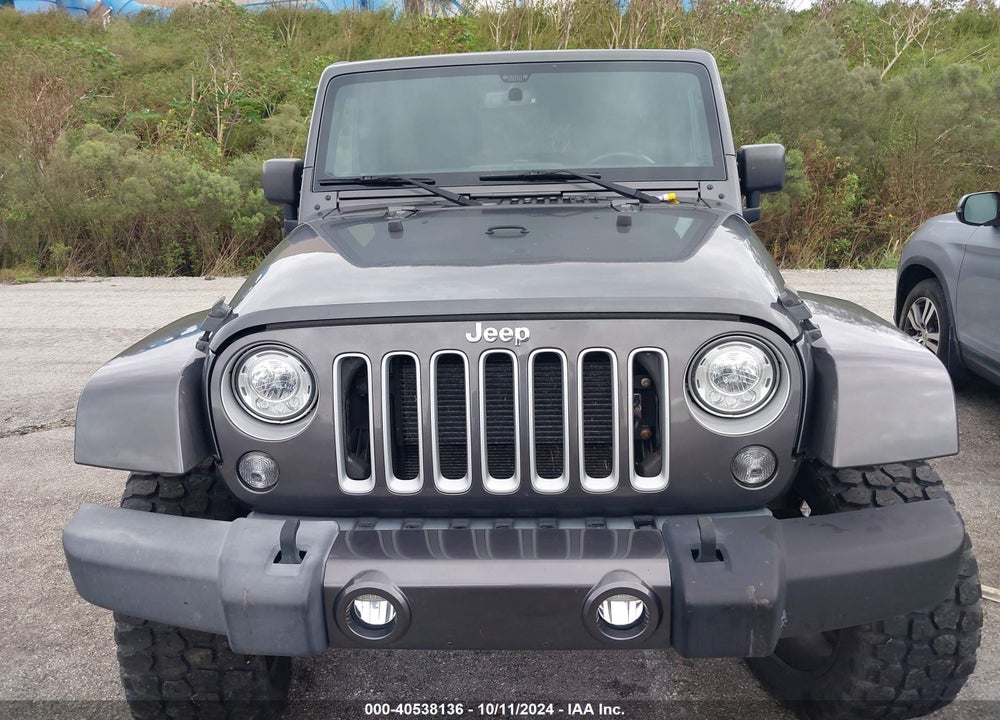 2018 JEEP WRANGLER JK UNLIMITED SAHARA 4X4 VIN: 1C4HJWEG6JL928291