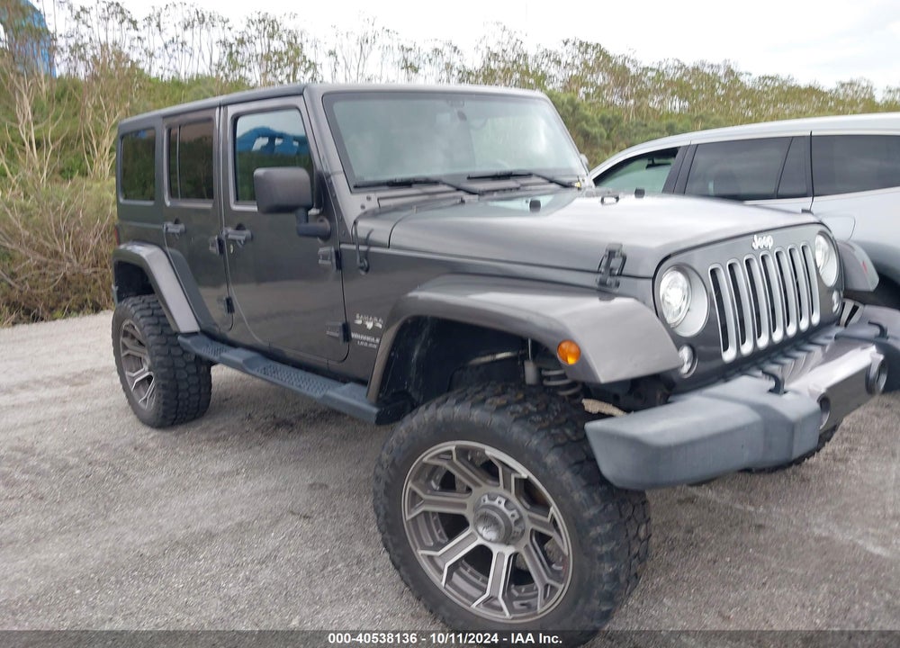 2018 JEEP WRANGLER JK UNLIMITED SAHARA 4X4 VIN: 1C4HJWEG6JL928291