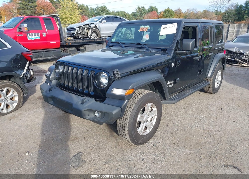 2020 JEEP WRANGLER UNLIMITED SPORT S 4X4 VIN: 1C4HJXDG0LW229635