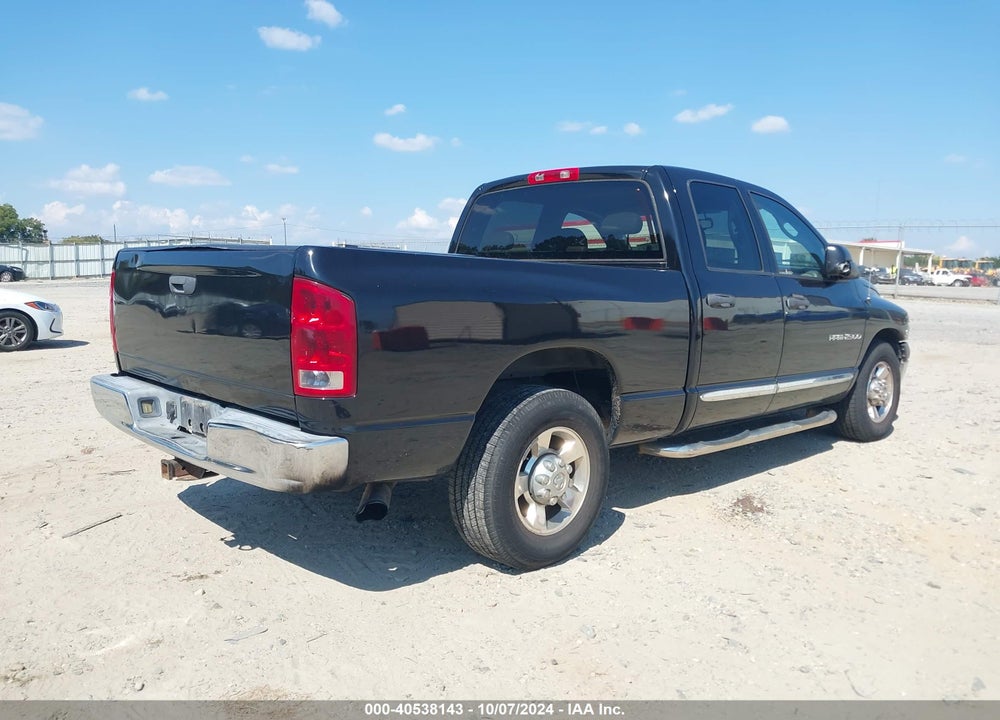 2005 DODGE RAM 2500 SLT/LARAMIE VIN: 3D7KR28C75G773856