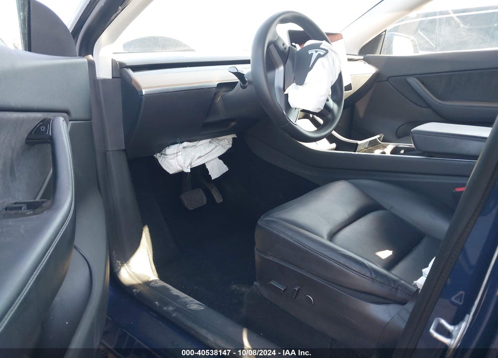 2021 TESLA MODEL Y LONG RANGE DUAL MOTOR ALL-WHEEL DRIVE VIN: 5YJYGDEE6MF091762