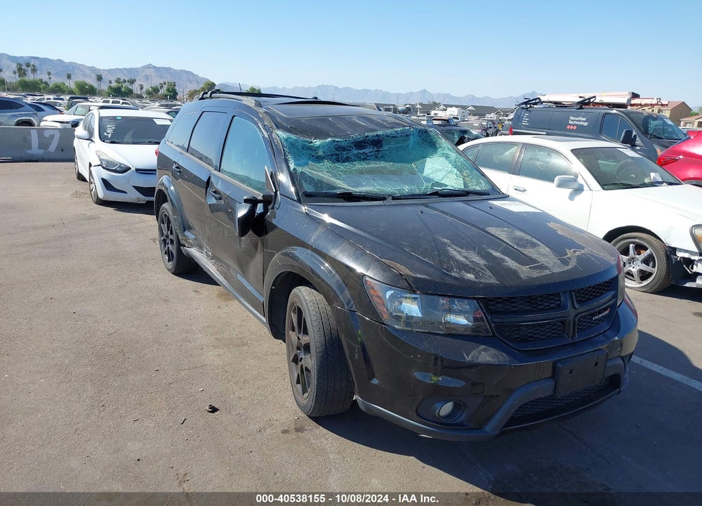 2015 DODGE JOURNEY SXT VIN: 3C4PDCBG5FT692427