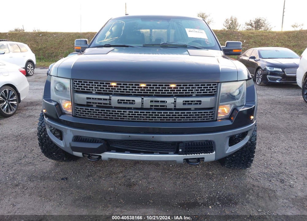 2014 FORD F-150 SVT RAPTOR VIN: 1FTFW1R60EFB92255