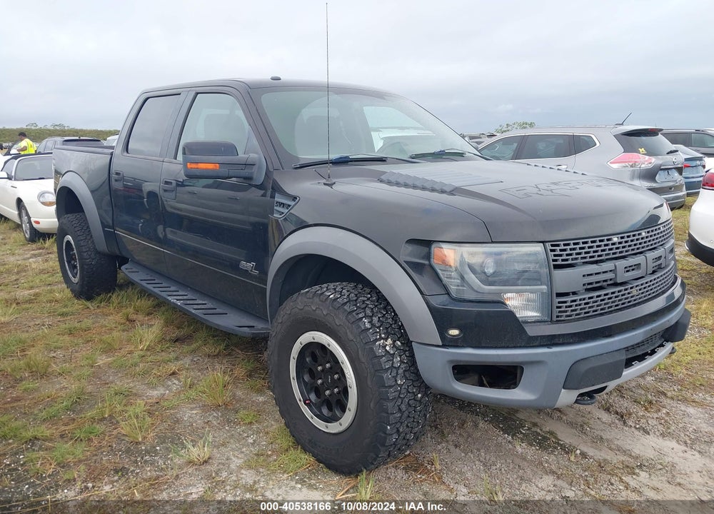 2014 FORD F-150 SVT RAPTOR VIN: 1FTFW1R60EFB92255