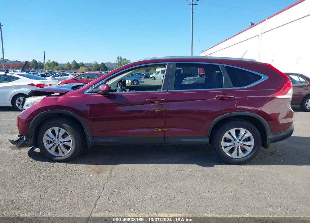 2013 HONDA CR-V EX-L VIN: 5J6RM4H71DL014119