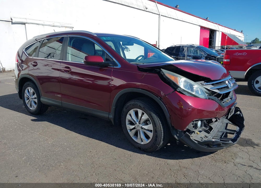 2013 HONDA CR-V EX-L VIN: 5J6RM4H71DL014119