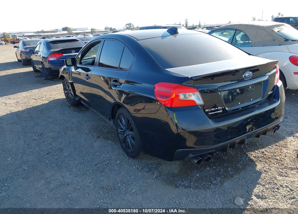 2017 SUBARU WRX VIN: JF1VA1B63H9827918