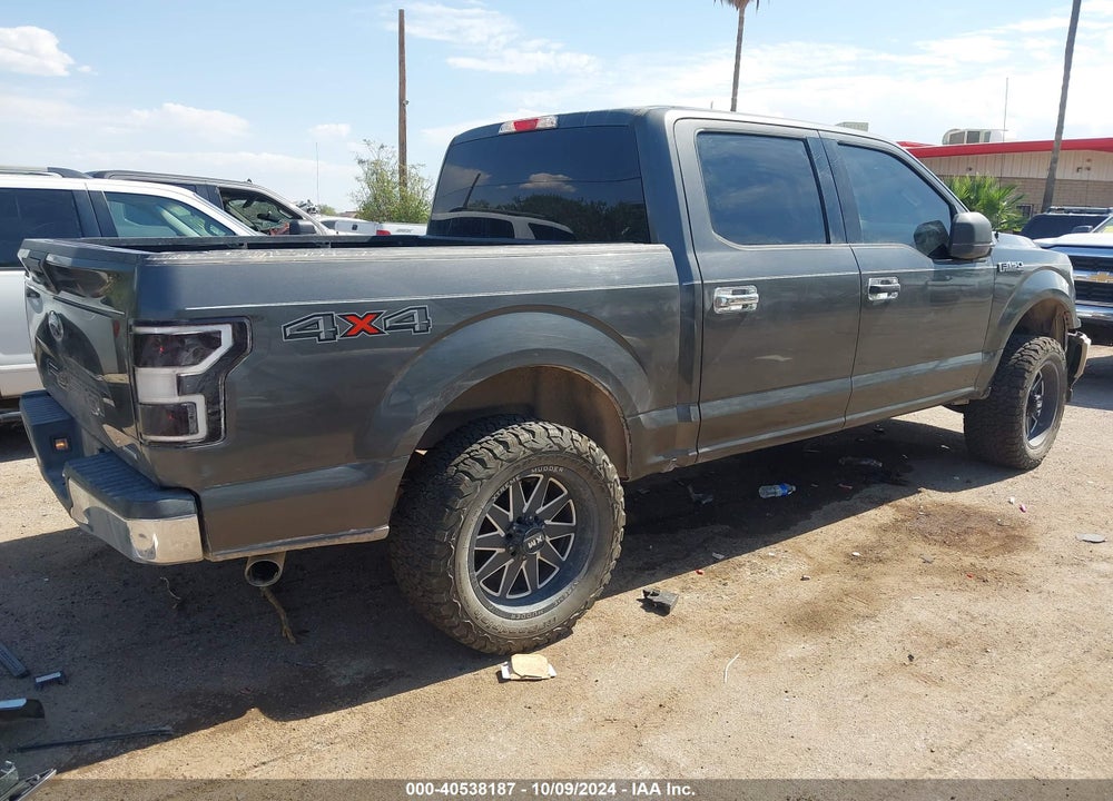 2018 FORD F-150 XLT VIN: 1FTEW1EP8JKE88412