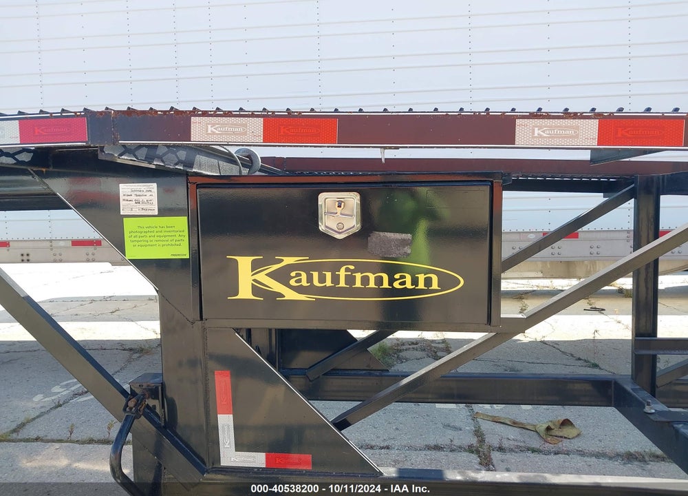 2020 KAUFMAN TRAILERS TRAILER VIN: 5VGFW5329LL001106