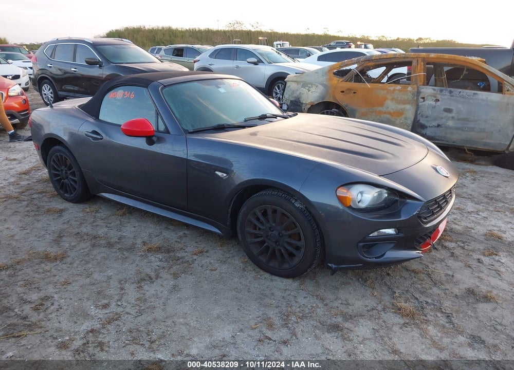 2017 FIAT 124 SPIDER CLASSICA VIN: JC1NFAEKXH0101897