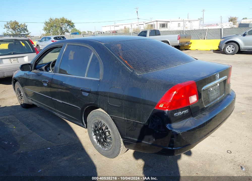 2002 HONDA CIVIC LX VIN: JHMES16592S004269