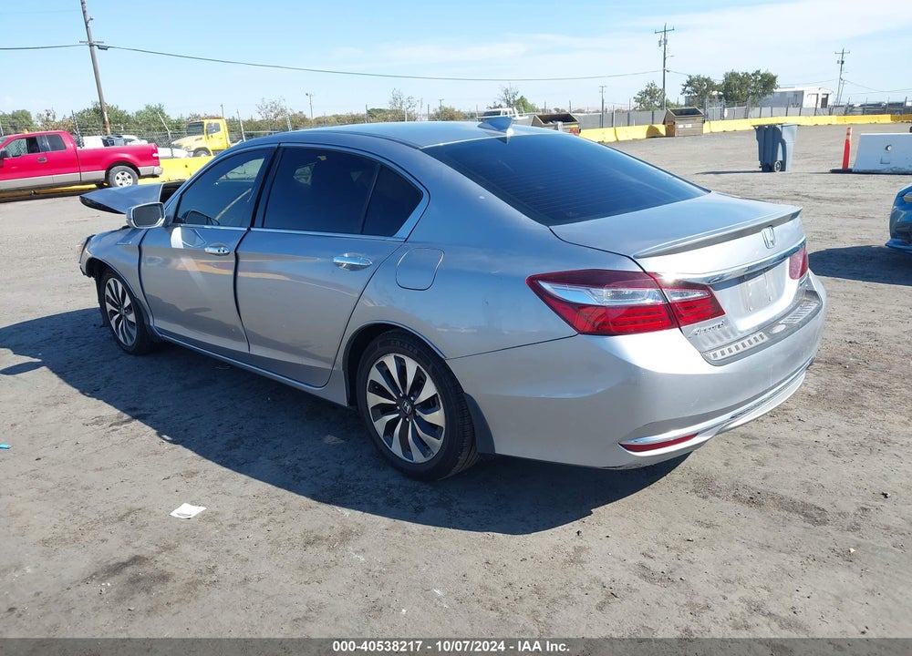 2017 HONDA ACCORD HYBRID EX-L VIN: JHMCR6F52HC014483