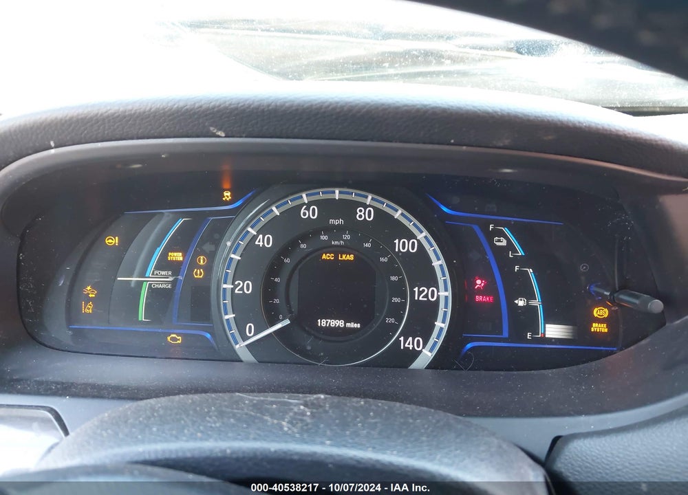 2017 HONDA ACCORD HYBRID EX-L VIN: JHMCR6F52HC014483