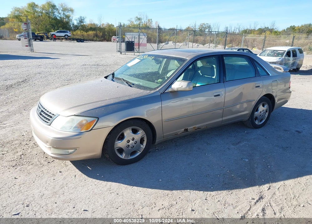 2003 TOYOTA AVALON XLS VIN: 4T1BF28B23U286158