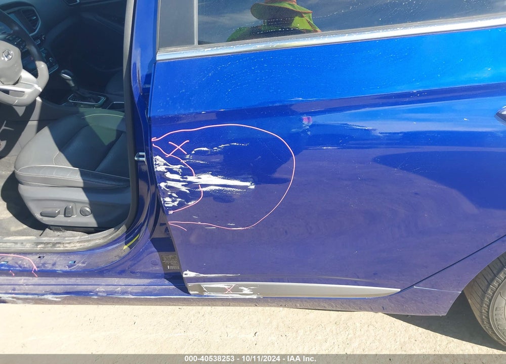 2019 HYUNDAI IONIQ HYBRID LIMITED VIN: KMHC85LC4KU120352