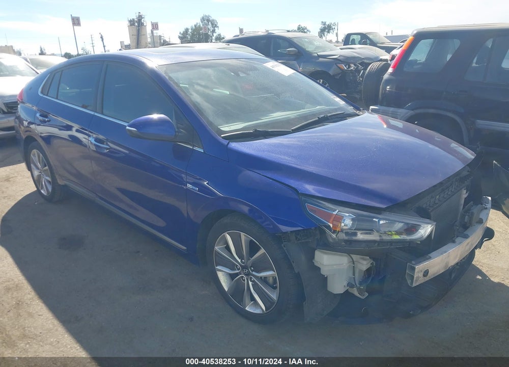 2019 HYUNDAI IONIQ HYBRID LIMITED VIN: KMHC85LC4KU120352