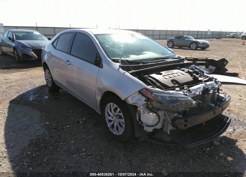 2018 TOYOTA COROLLA LE VIN: 2T1BURHE4JC051798