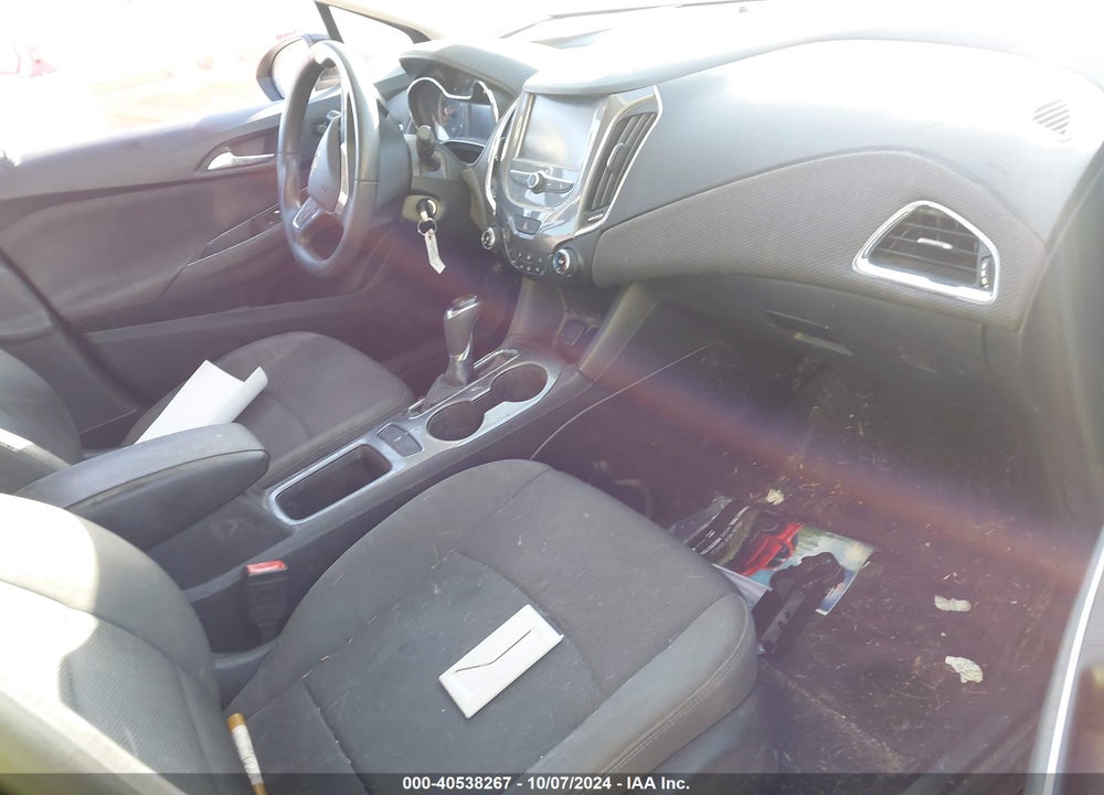 2017 CHEVROLET CRUZE LT AUTO VIN: 3G1BE6SMXHS508793