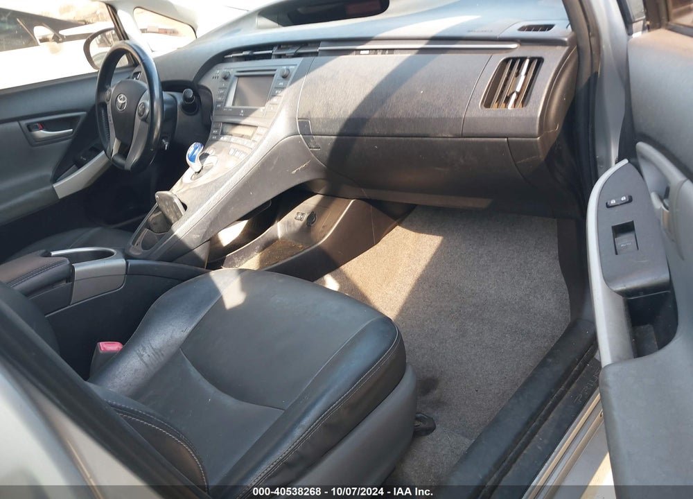 2012 TOYOTA PRIUS FIVE VIN: JTDKN3DU5C1502171