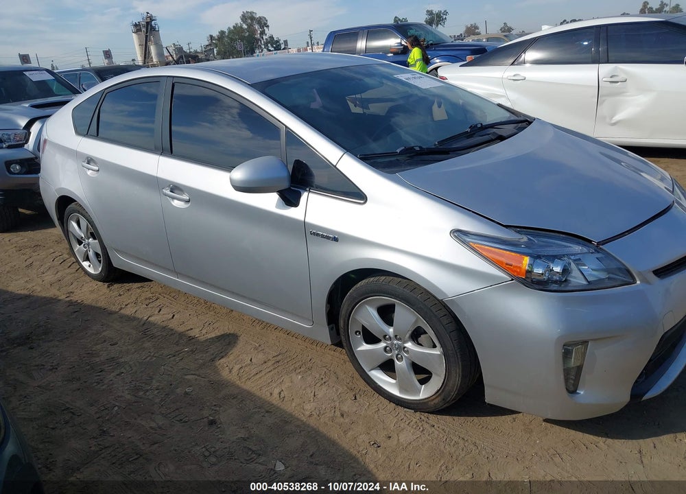 2012 TOYOTA PRIUS FIVE VIN: JTDKN3DU5C1502171