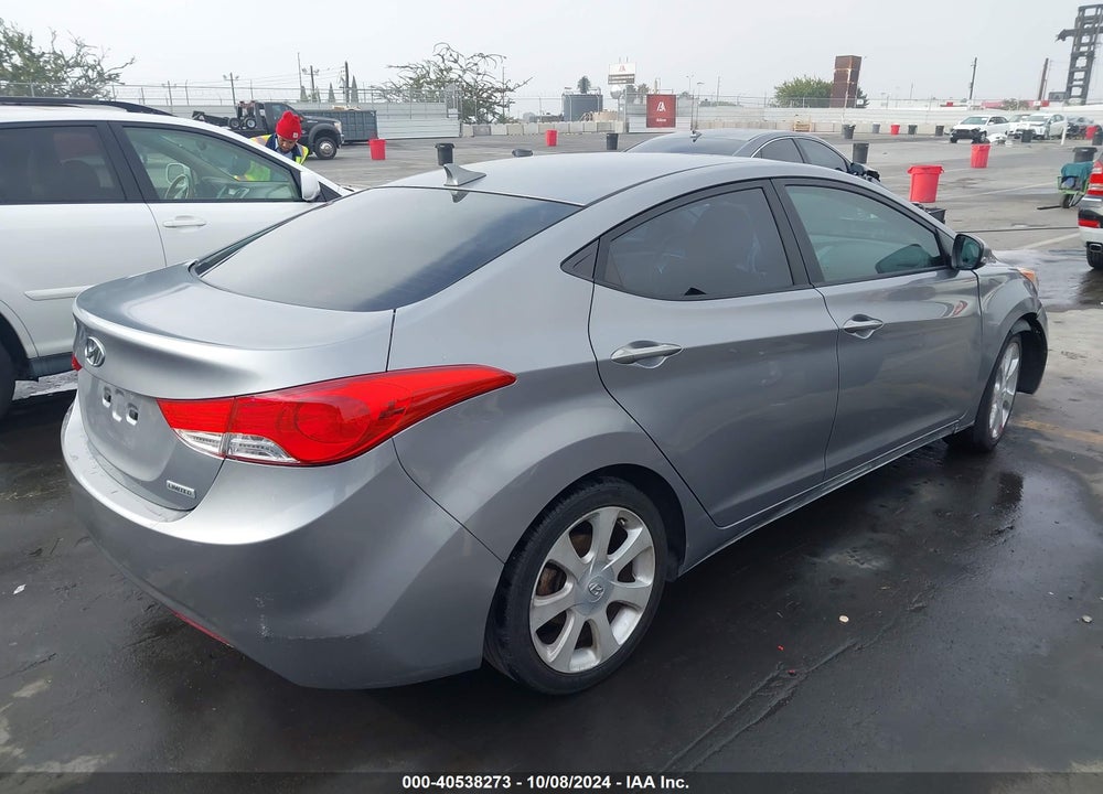 2013 HYUNDAI ELANTRA LIMITED VIN: KMHDH4AE4DU513273