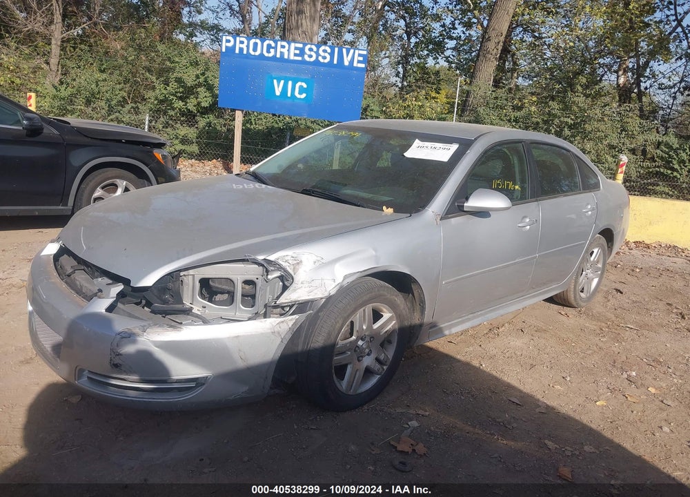 2012 CHEVROLET IMPALA LT VIN: 2G1WG5E30C1287895