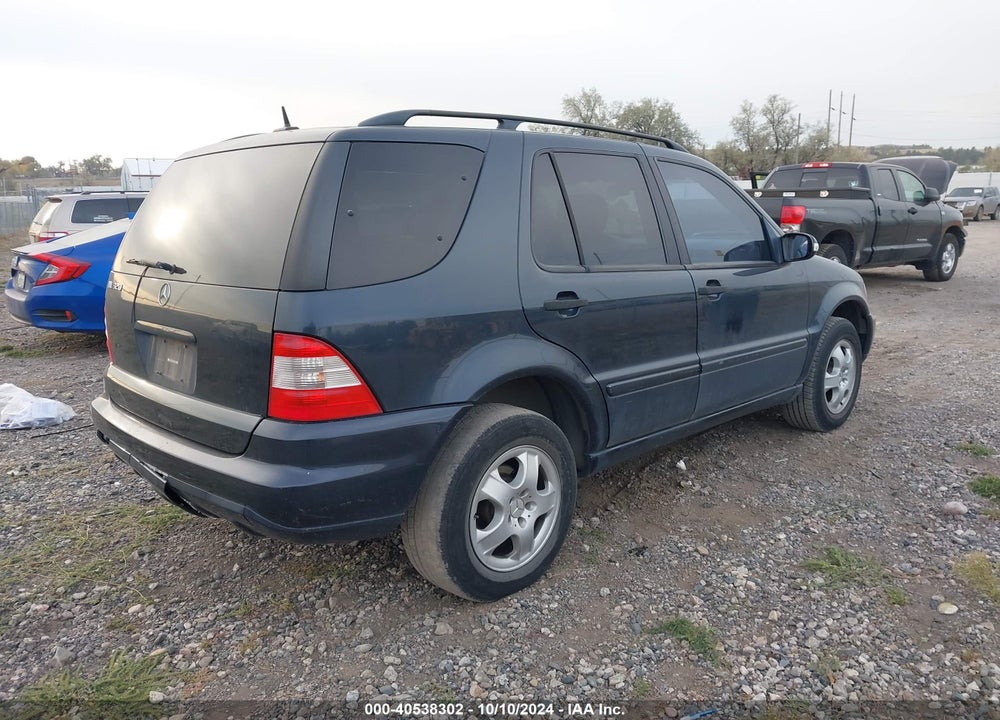 2002 MERCEDES-BENZ ML 320 VIN: 4JGAB54E42A347244