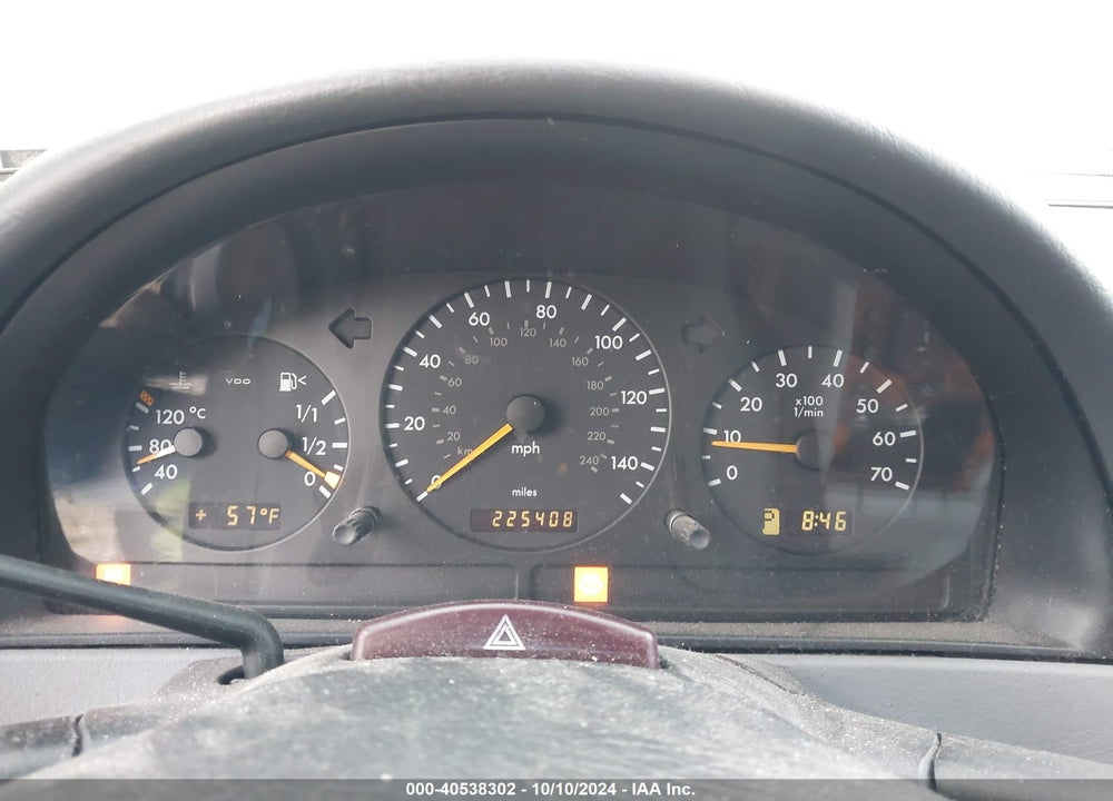 2002 MERCEDES-BENZ ML 320 VIN: 4JGAB54E42A347244