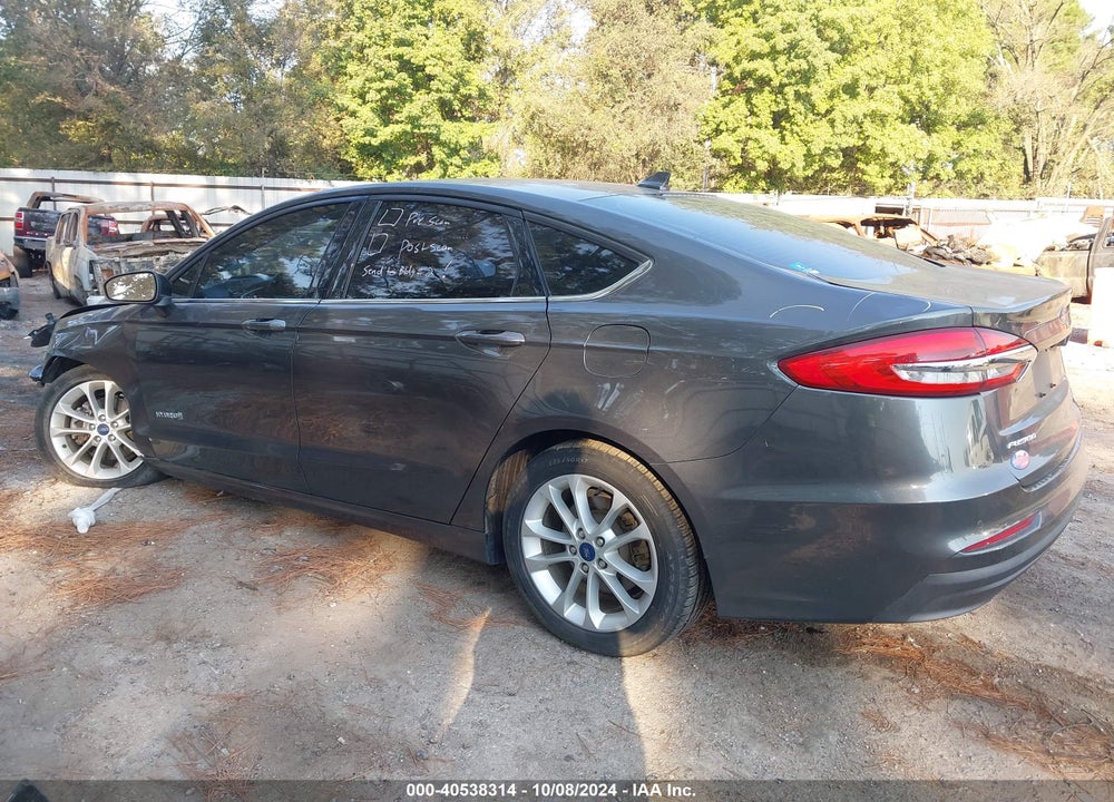 2019 FORD FUSION HYBRID SE VIN: 3FA6P0LU7KR147218