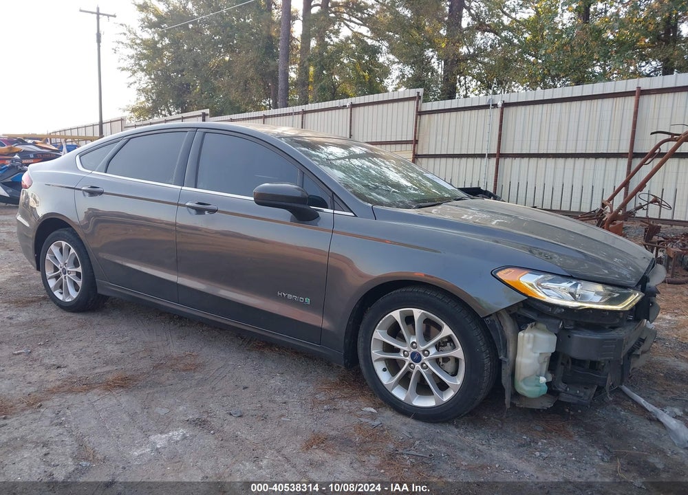 2019 FORD FUSION HYBRID SE VIN: 3FA6P0LU7KR147218