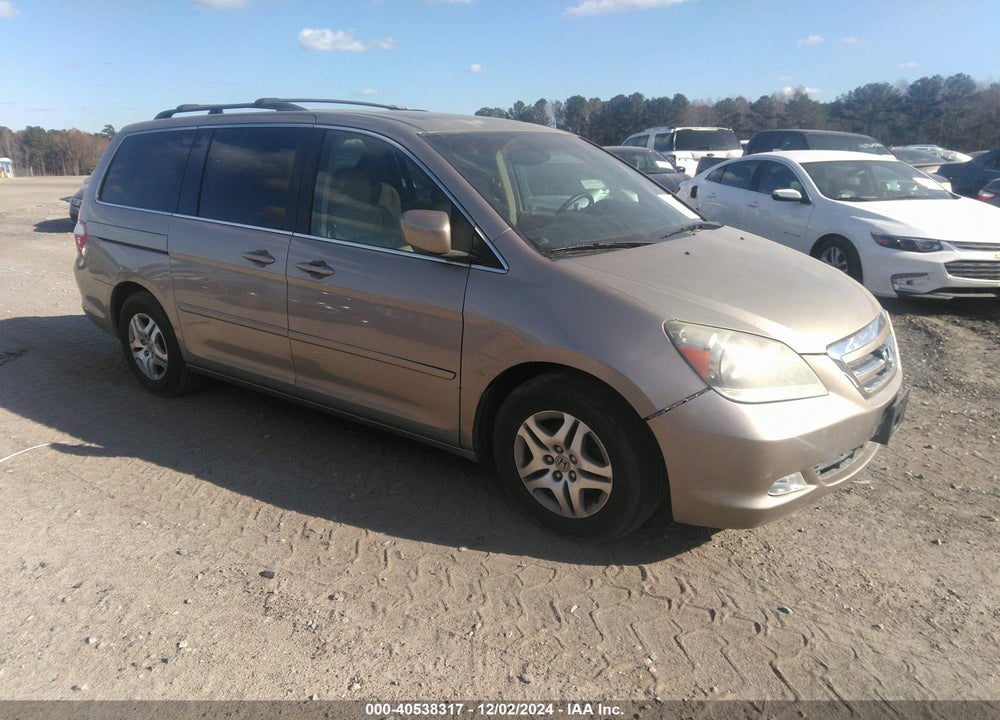 2007 HONDA ODYSSEY EX-L VIN: 5FNRL38677B108443