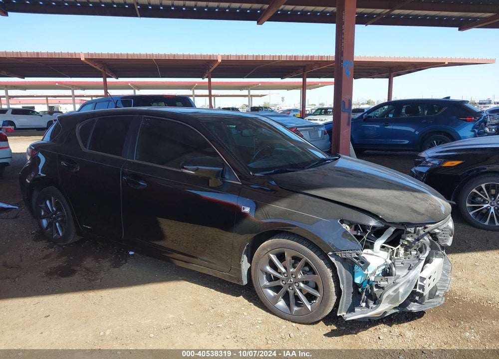 2013 LEXUS CT 200H VIN: JTHKD5BH5D2167749